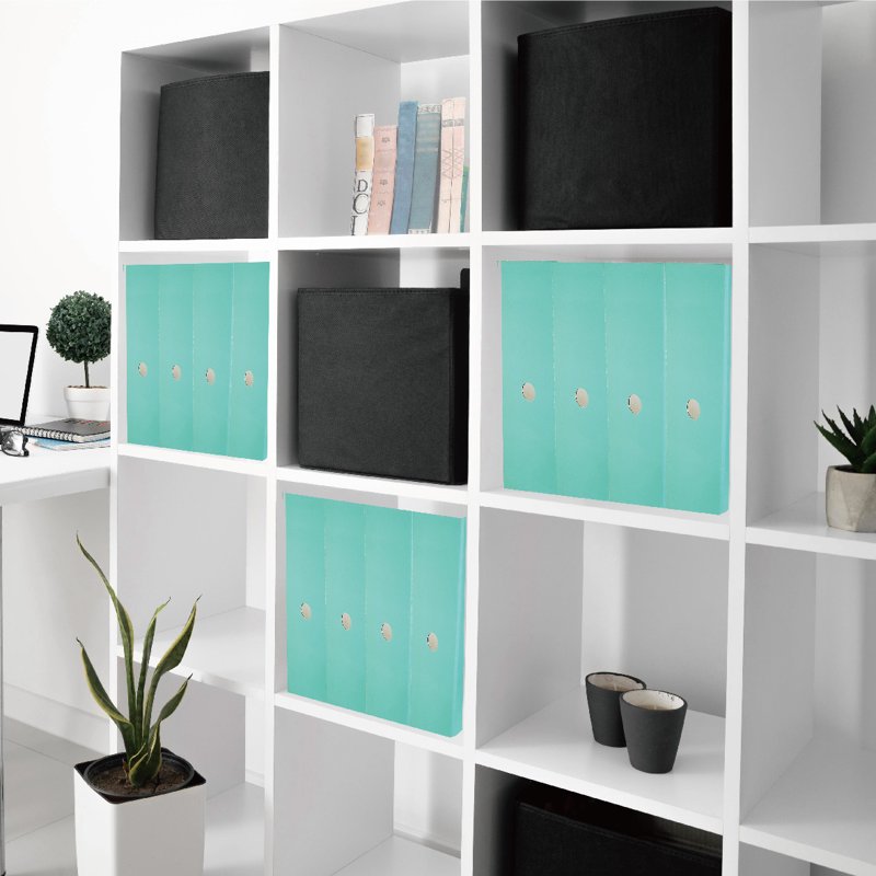 12 Pack Cardboard Magazine Holders - Foldable Desk File Organizers for Office & School