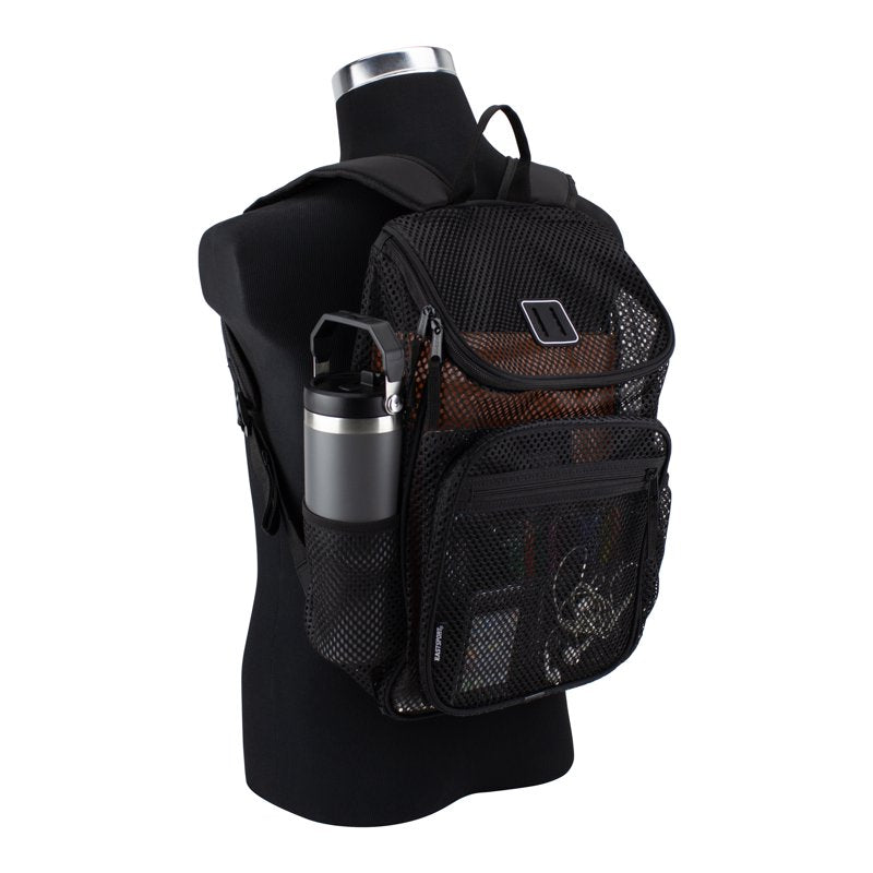 Mesh Backpack with Hydration Pockets & Spacious Main Compartment