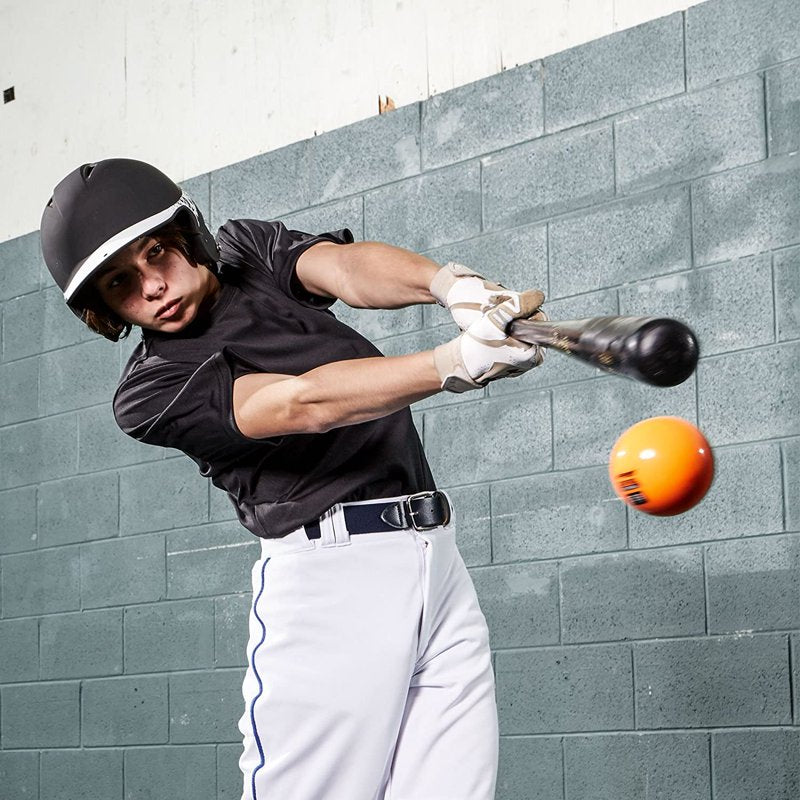 Weighted Baseballs for Training - 15 oz, 4 Pack, Orange