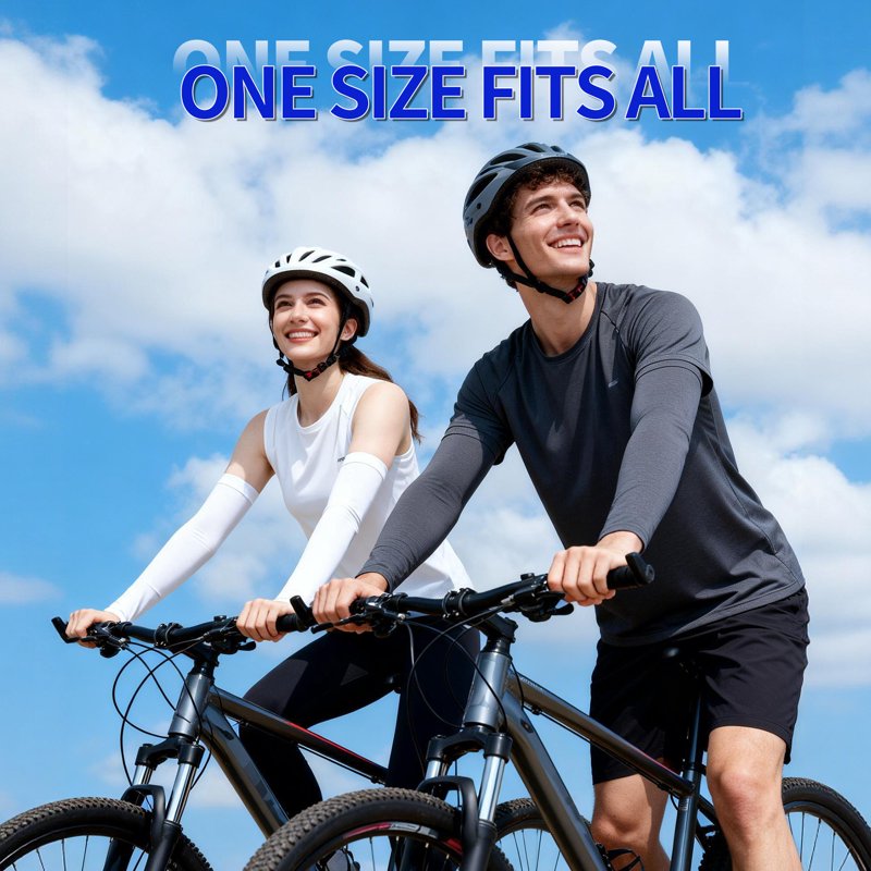 Cooling UV Protection Arm Sleeves Unisex Sports Compression Sun Cover