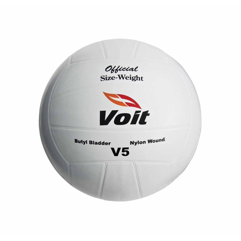 Official Size Rubber Volleyball with Durable Cover for Indoor & Outdoor Play