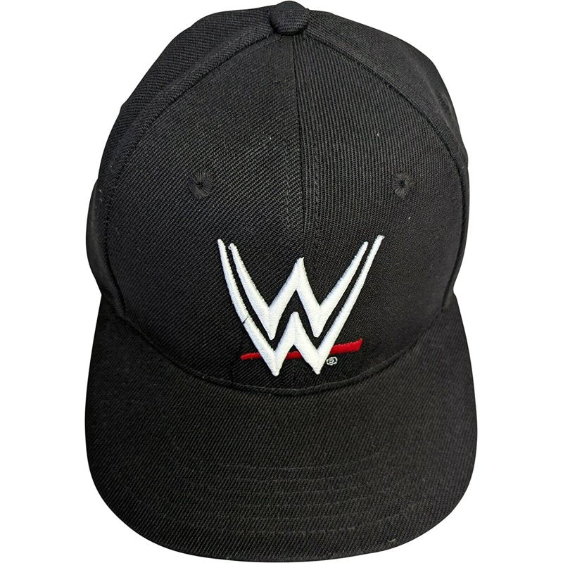 Unisex Embroidered WWE Baseball Cap - Adjustable Snapback Black