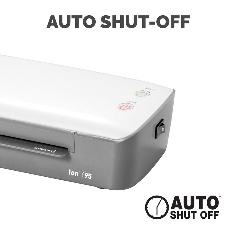 Laminator Starter Kit with 15 Pouches - 9.5-Inch Office Laminator