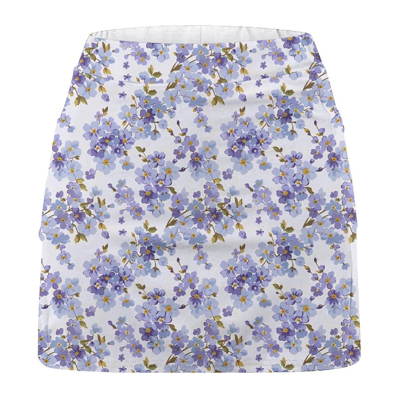 Plus Size Skort for Women - Knee Length Tennis & Golf Skirts with Shorts