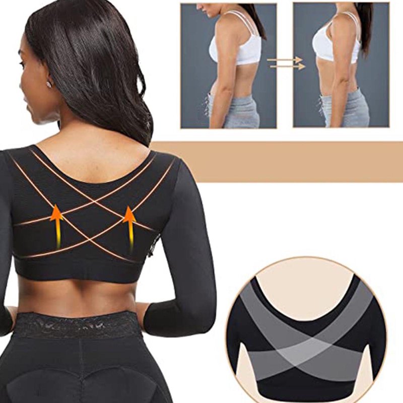 Women’s Post Surgery Arm Shaper Compression Sleeve Slimming Top