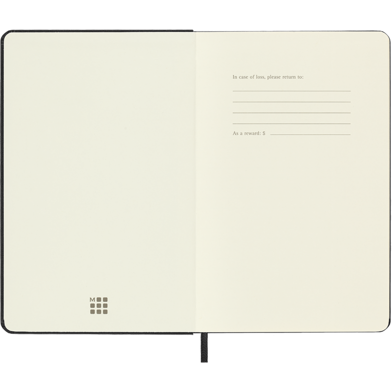 Moleskine Art Sketchbook Hard Cover Medium 4.5x7 Black - Portable Drawing Journal