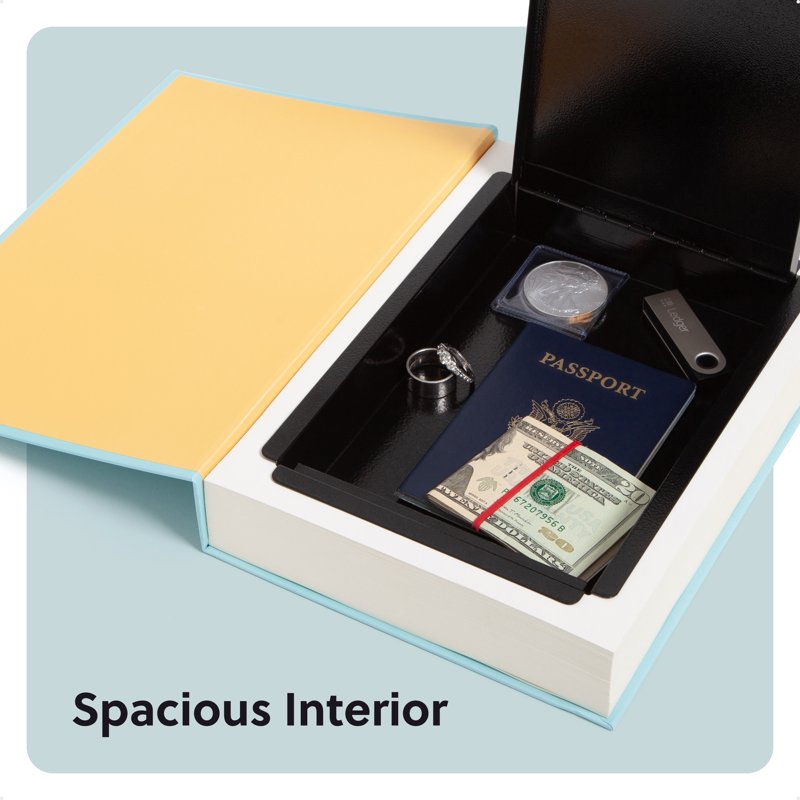 Diversion Safe Book with Combination Lock - Hidden Cash & Valuables Storage