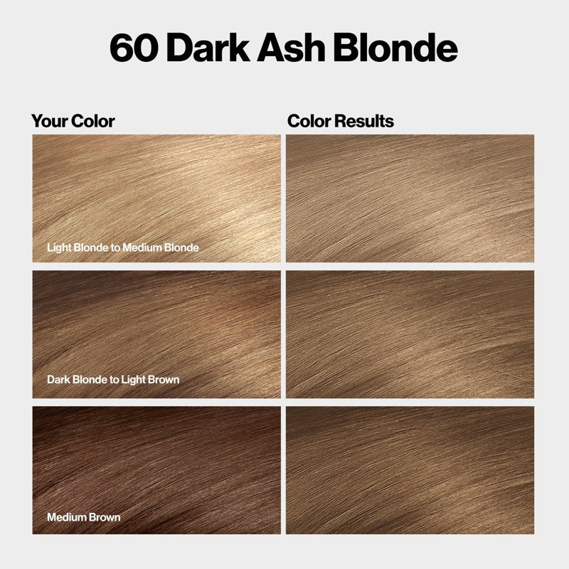 Permanent Hair Color Kit with Bond Repair Complex - 3 Pack, Up to 8 Weeks Vibrant Gray Coverage