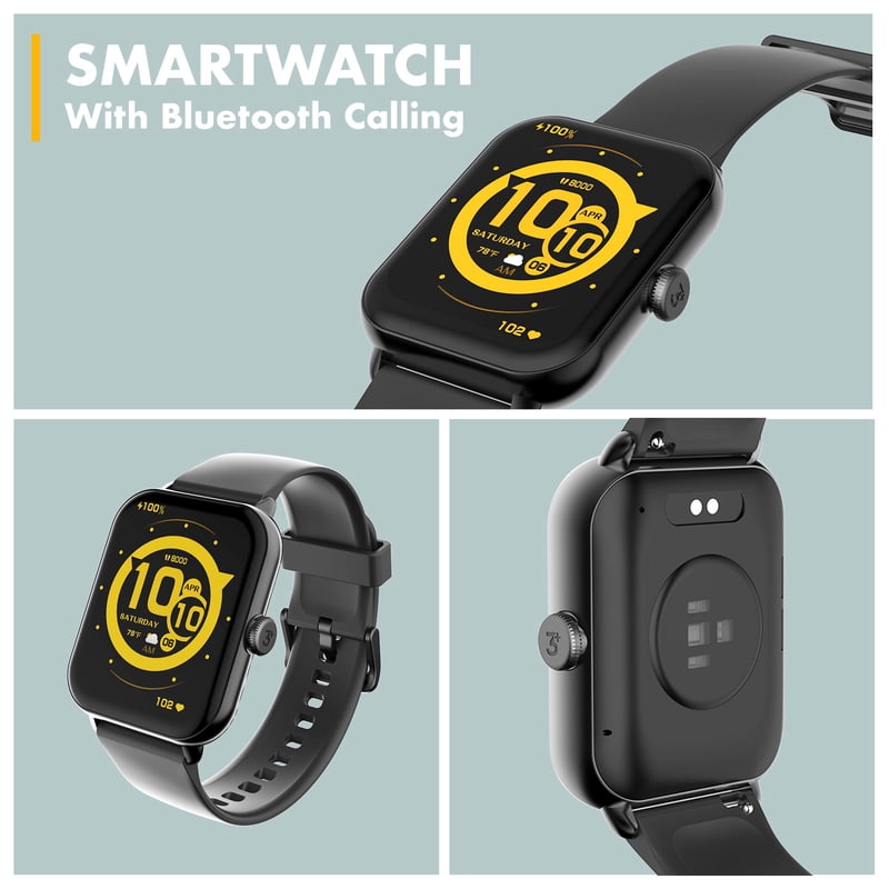 Bluetooth Calling Smartwatch Unisex Fitness Tracker with 1.96" TFT Display