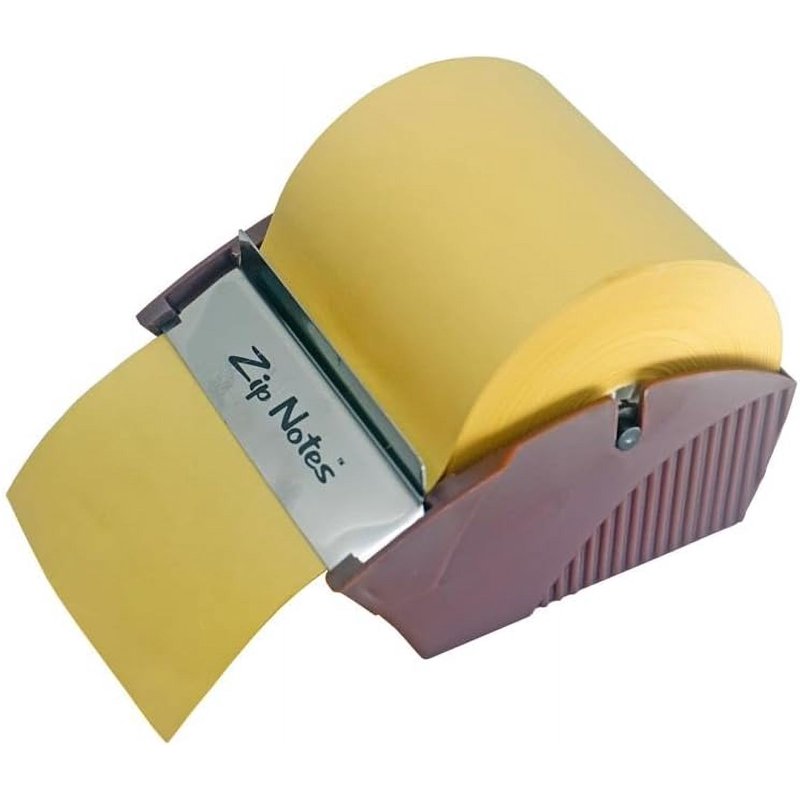 Manual Sticky Note Dispenser with Repositionable Adhesive - Burgundy
