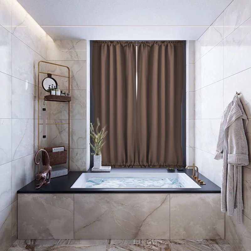 Blackout Thermal Insulated Curtain Panels for Windows - Multiple Colors