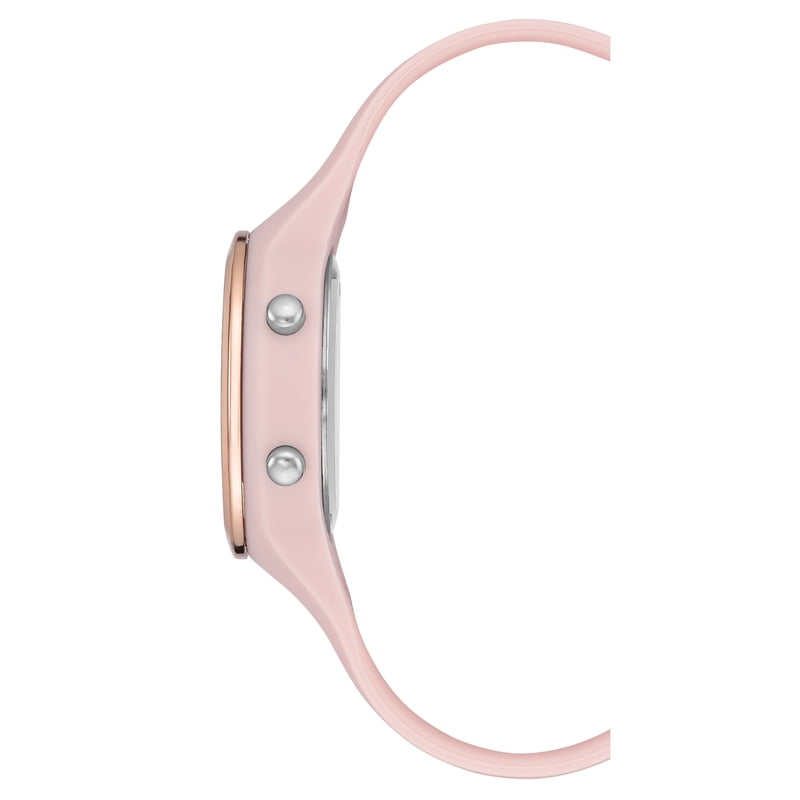 Pink Silicone Digital Watch for Women - Time and Tru Adult Female Accessory