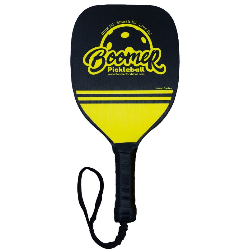 Boomer Wood-Series Pickleball Paddle - Dink Yellow (Variation of THIS listing)