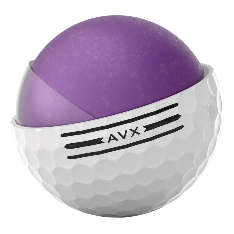 Titleist AVX Golf Balls 12 Pack – White, 2024 Variation: White, Single