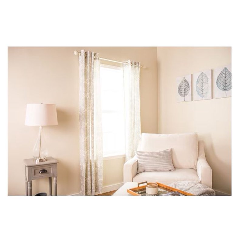 84-Inch Gray Thermal Room Darkening Curtain Panel with Grommets
