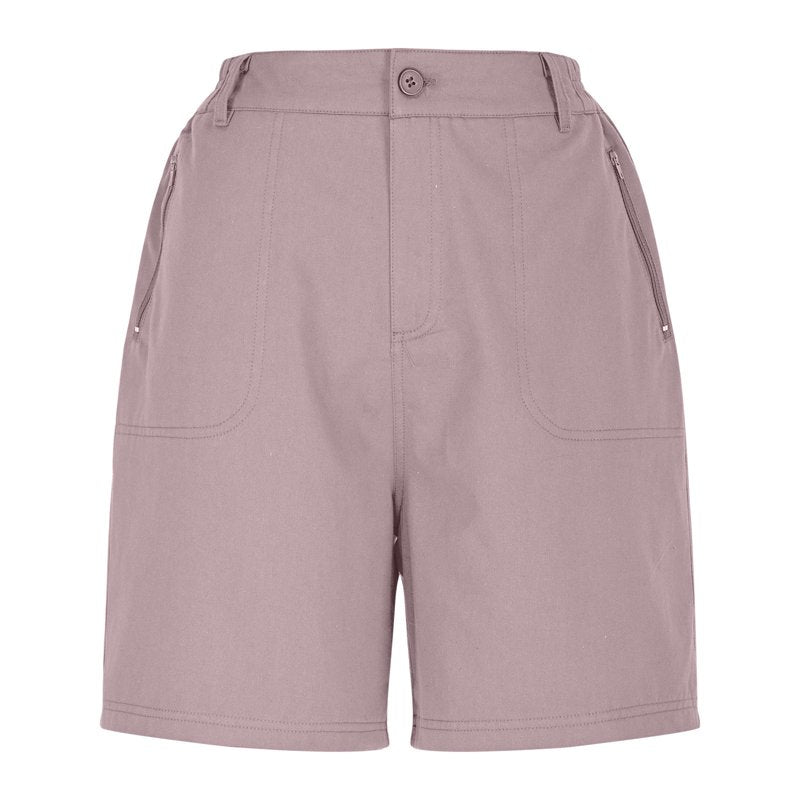 Women's Hiking Cargo Shorts with Pockets - Lightweight Summer Active Pants