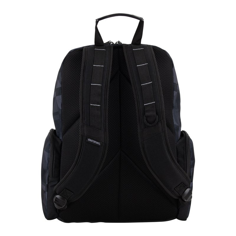 Unisex Recycled Expandable Backpack with Multiple Compartments and Molle Webbing
