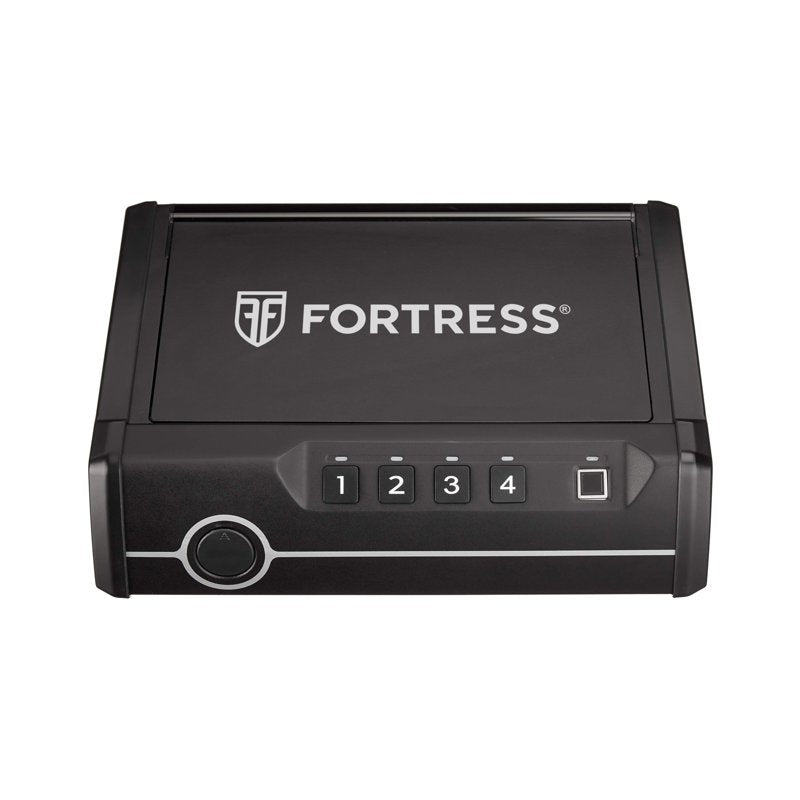 Portable Security Safe with Biometric & Electronic Lock - Compact & TSA Compliant