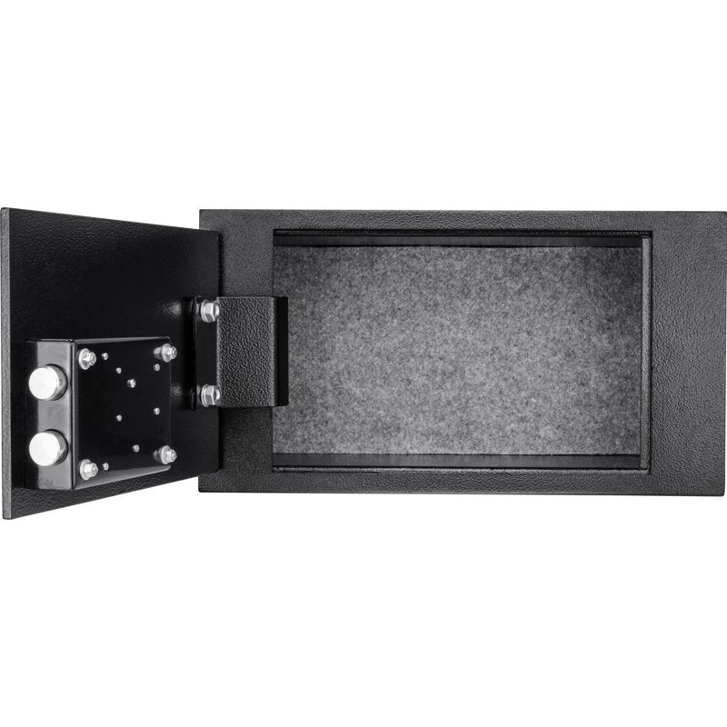 Floor Safe with Key Lock 0.22 Cu Ft Solid Steel Security Safe