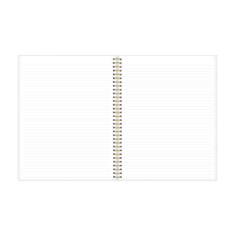 Blue Sky 8.5x11 Lined Notebook - Durable Cover, Perforated Pages