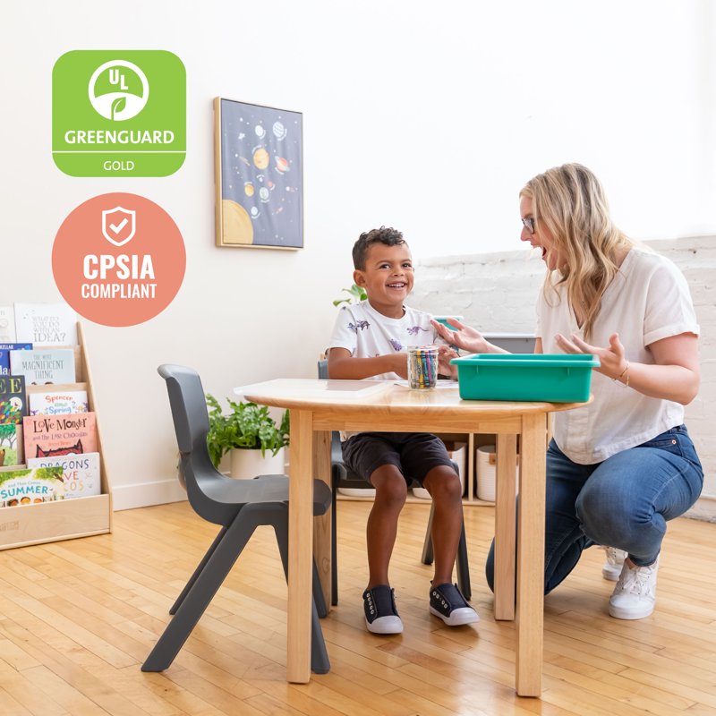 Letter Size Plastic Storage Trays with Lids - 10 Pack Classroom Organization