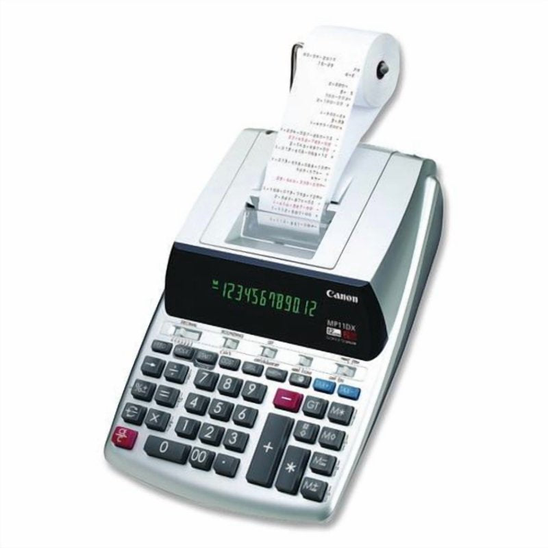 Canon MP11DX-2 Printing Calculator with Profit Margin & Currency Conversion, Bundle of 2