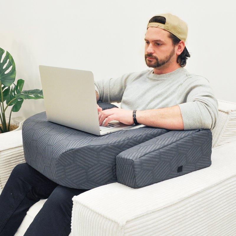 Study Buddy Foam Lap Desk Pillow for Laptop & Homework