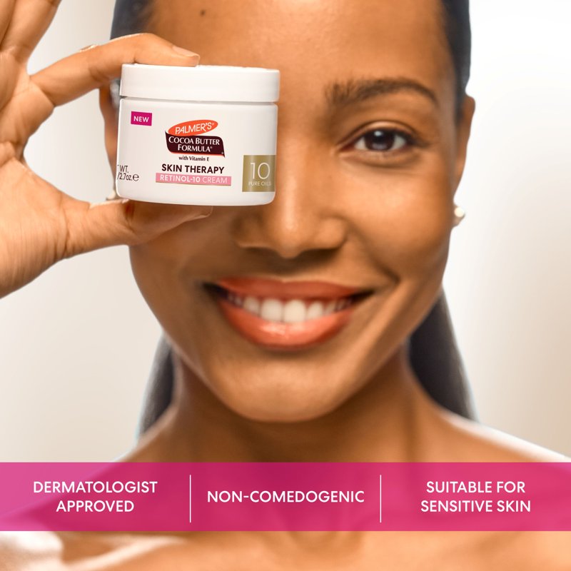 Retinol Anti-Aging Face Cream with Natural Oils & Hyaluronic Acid - 2.7 oz