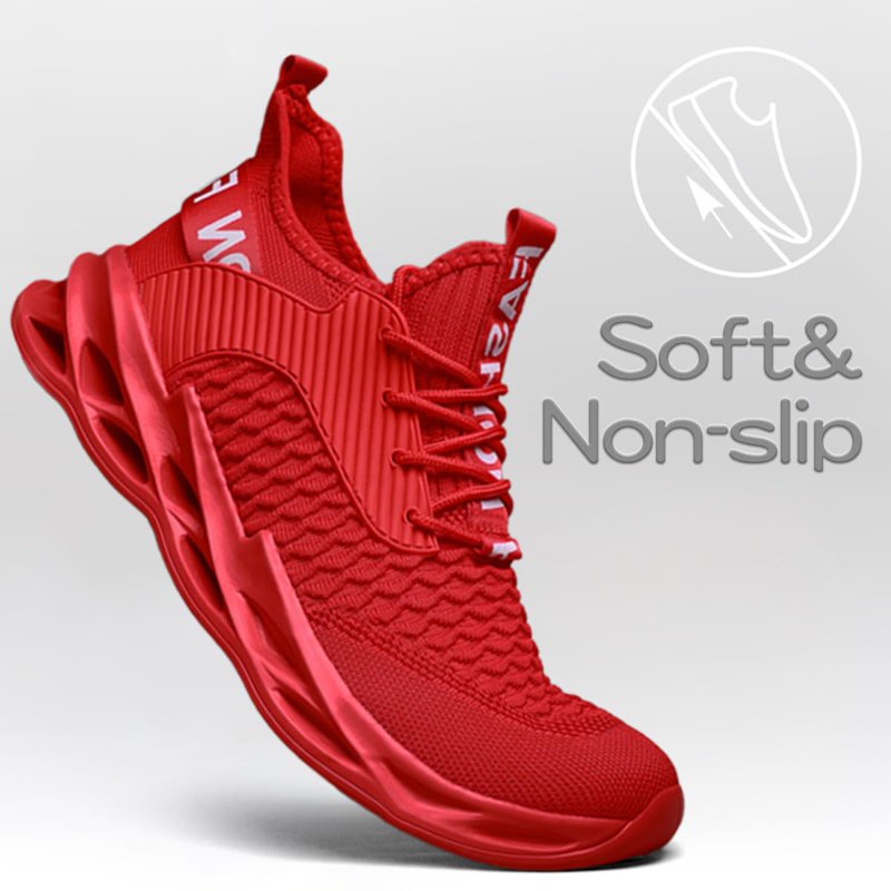 Men's Running Shoes Breathable Non-Slip Athletic Trainers for Gym and Sports