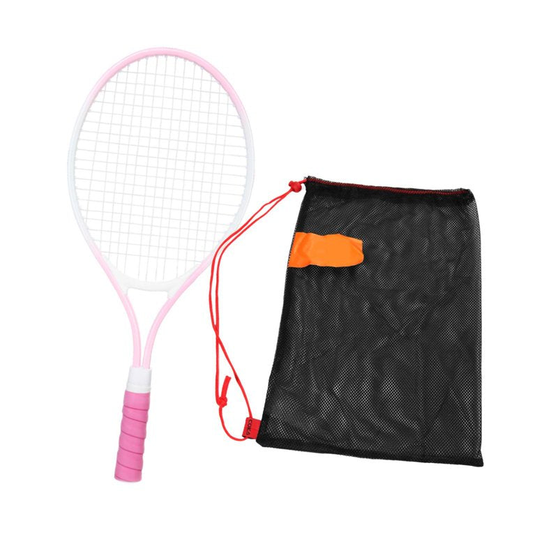 Kids Tennis Racket 21 Inch Lightweight Tennis Racquet for Beginners Pink