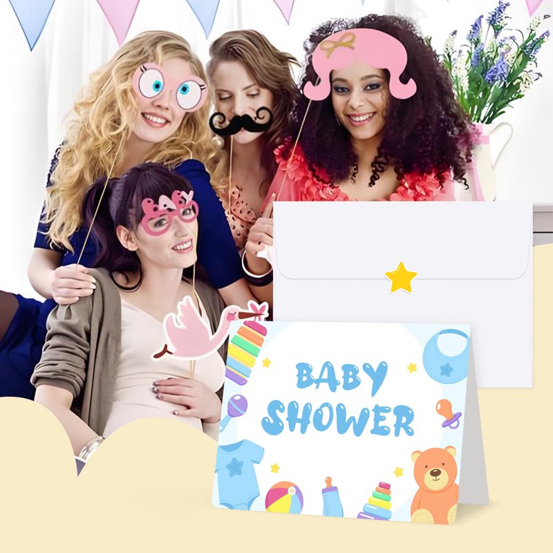Blank Greeting Cards and Envelopes Set - DIY Invitations & Mailing
