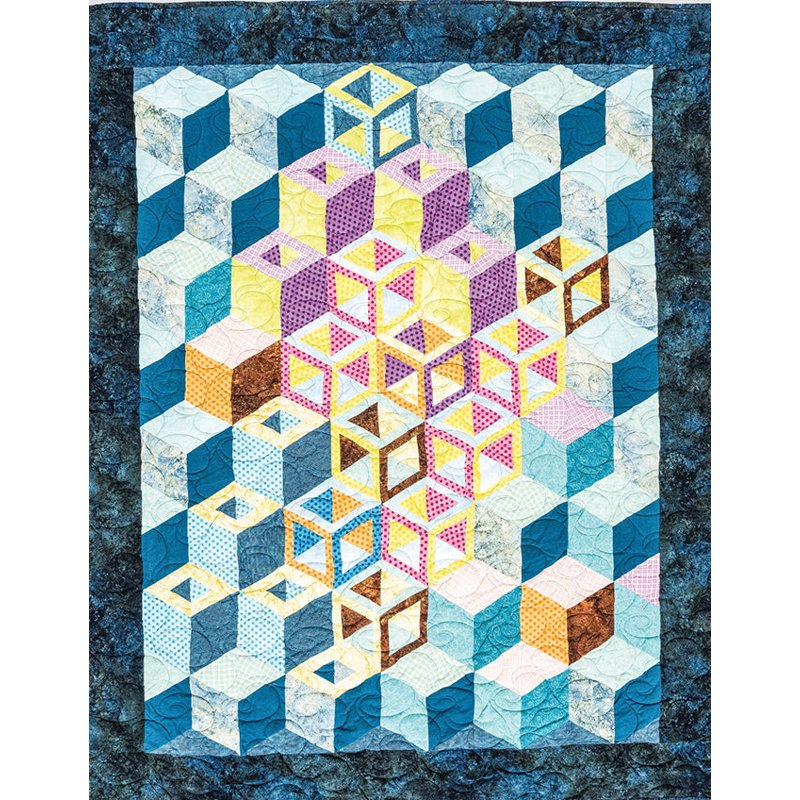 3D Quilt Block Kit - Easy Quilting for Surreal 3D Effect