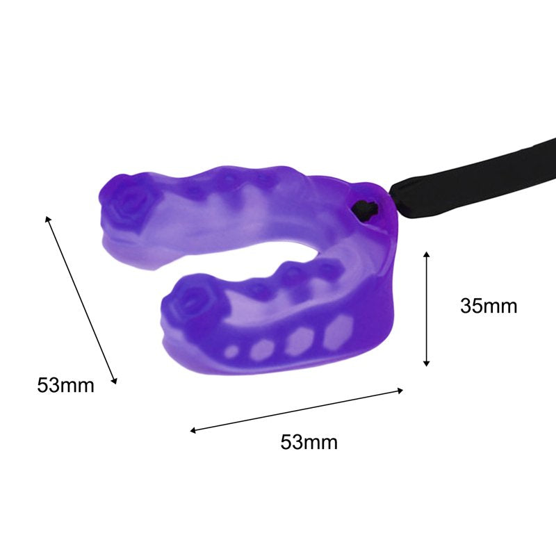 Sports Mouthguard for Boxing, Football, Lacrosse, Hockey, Basketball, Youth - Soft EVA Protection