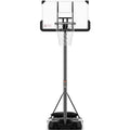 Portable Adjustable Basketball Hoop System with Large Base for Indoor Outdoor Use - 44 Inch Rim