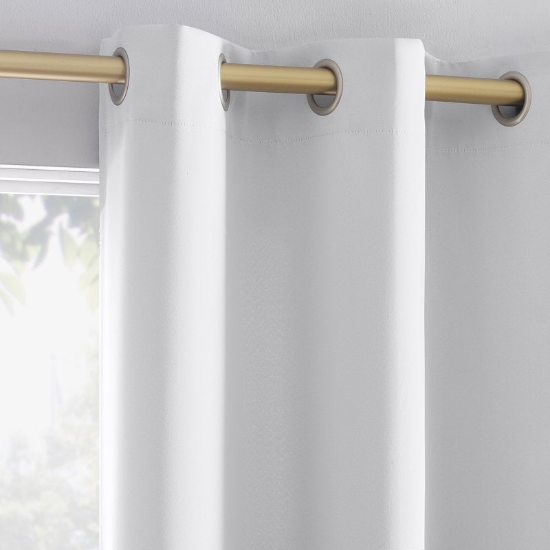 Blackout Grommet Window Curtain Panel - Thermal Insulated, Light Blocking, 40x108 Inches