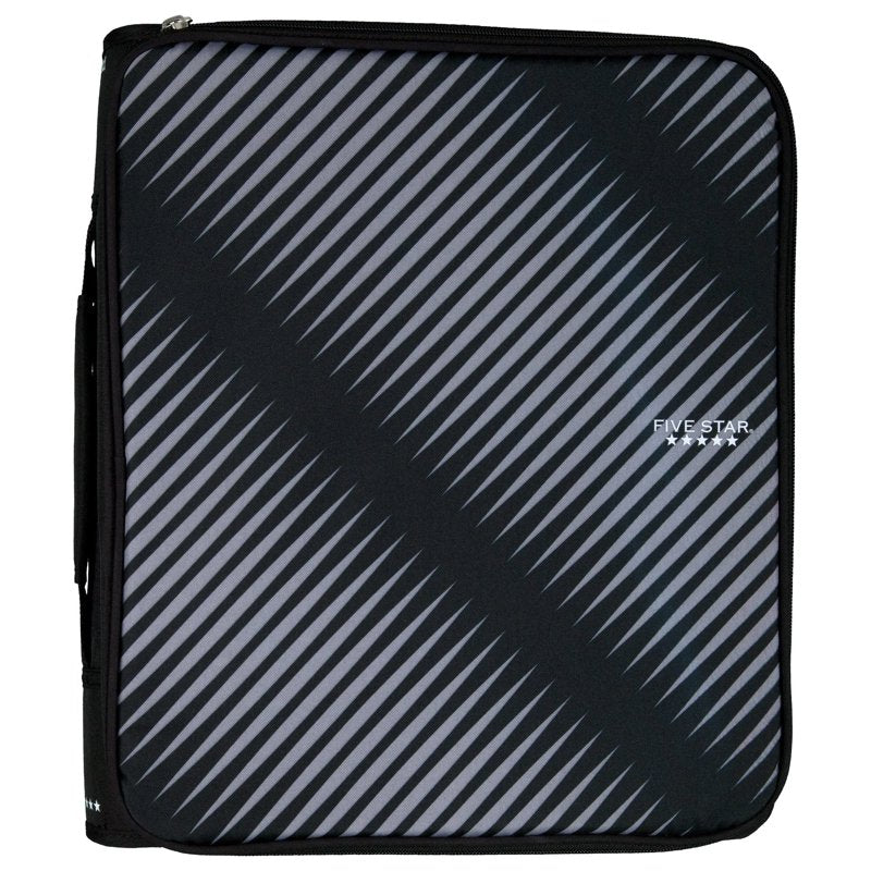 Multi-Access Zipper Binder with 2-Inch Rings and Expanding File - Assorted Colors
