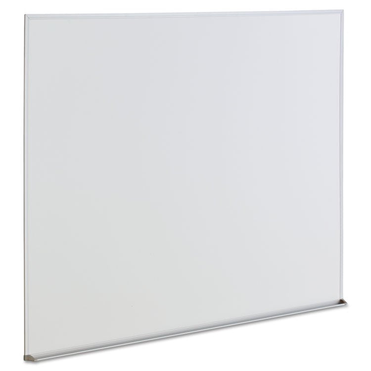 White Melamine Dry Erase Board with Aluminum Frame 48x36 Inches
