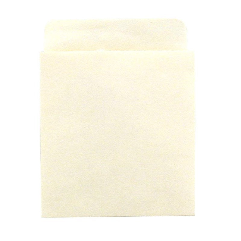 Non-Adhesive Library Pockets 3.5 x 5 Inches Manila Pack of 40