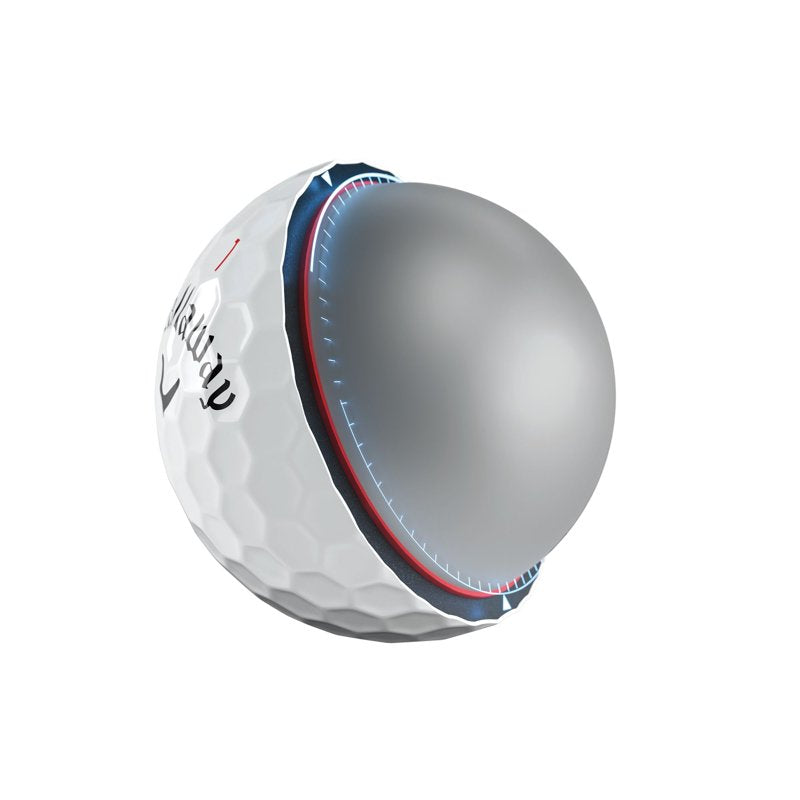 Callaway Chrome Soft X LS Golf Balls 12 Pack White 2022