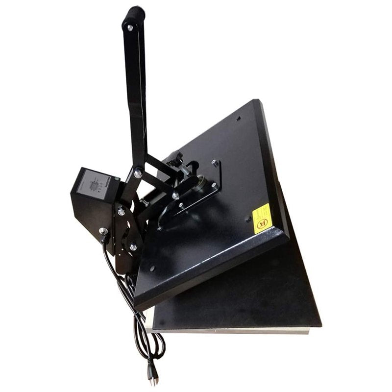 Manual Sublimation Heat Press Machine 16x24 Inch Flat Clamshell for T-Shirts & Crafts