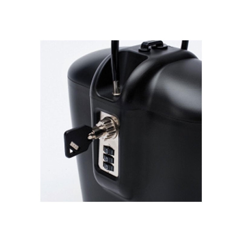 Portable Personal Security Safe with Combination & Key Lock, 88 Cu. In.