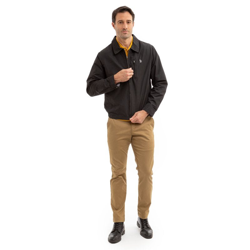 U.S. Polo Assn. Men's Golf Jacket - Black, XL