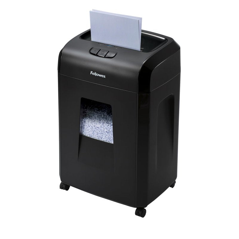 Micro-Cut Shredder for Office 20 Sheet Security Level P-4 with Waste Bin