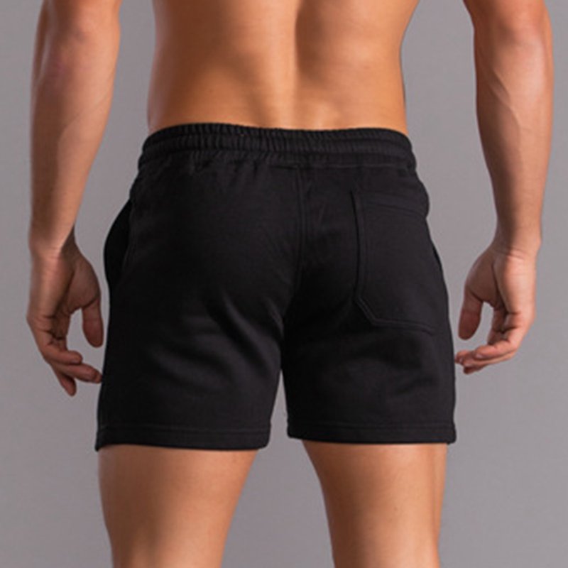 Men's Cargo Shorts Summer 5-Inch Inseam Athletic Casual Drawstring Elastic Waist