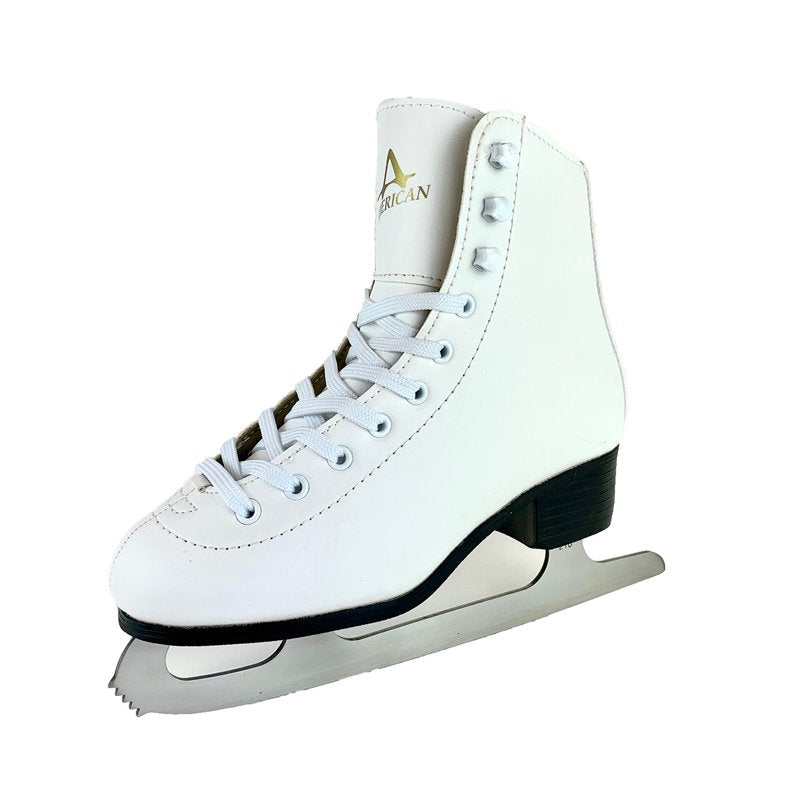 Girls' Tricot-Lined Ice Skates - Entry-Level Recreational Figure Skating