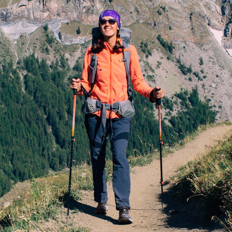 Women's Lightweight Hiking Sneakers with Arch Support and Water-Resistant Design