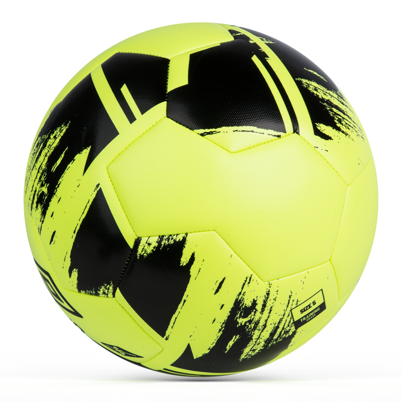 Umbro Scramble Size 5 Soccer Ball - Yellow & Black (Single) Official Training Ball