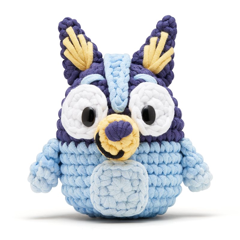 The Woobles Beginner Crochet Amigurumi Kit – Bluey Variation