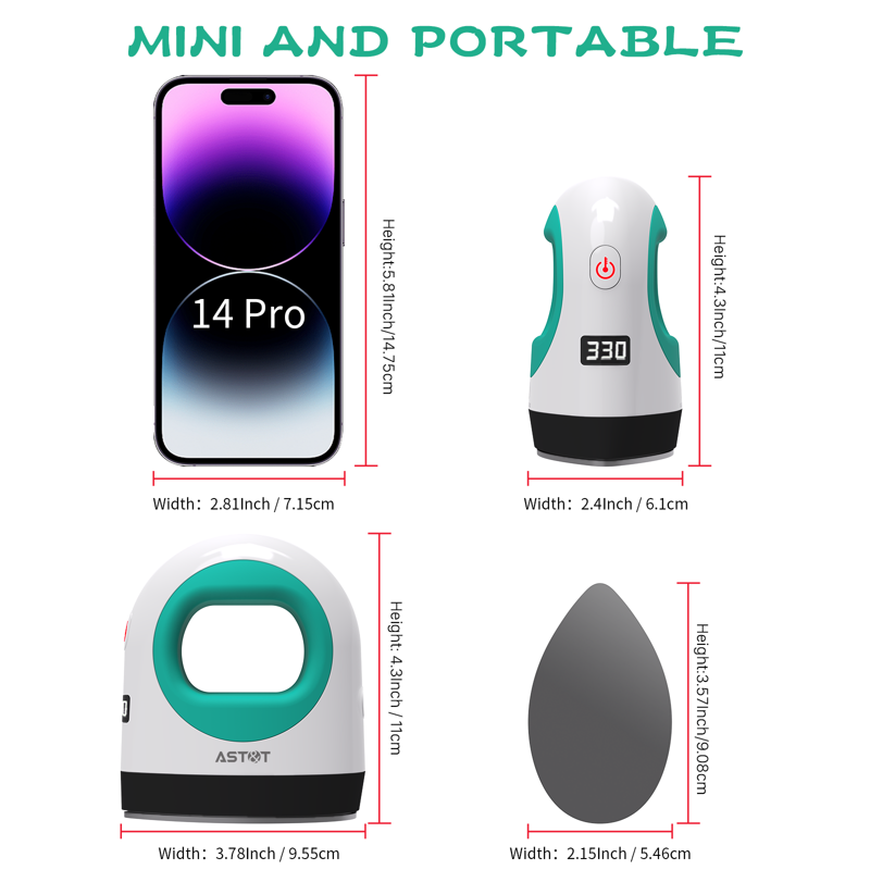 Mini Heat Press Machine Portable Digital Iron for Shoes Hats T-Shirts