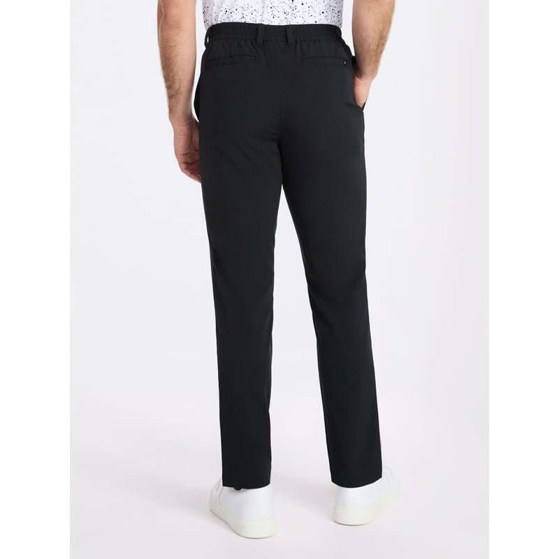 Men's Golf Pants Active Fit Moisture-Wicking Stretch Tapered Leg
